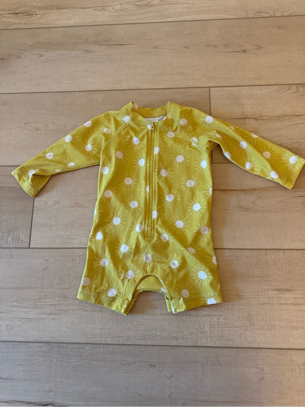 Hanna Andersson Baby Rashguard Swimsuit 12-18 Mos